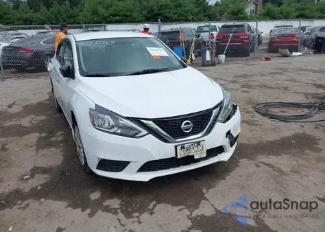 2016 Nissan Sentra S из США, поврежденный, VIN 3N1AB7AP4GY305460